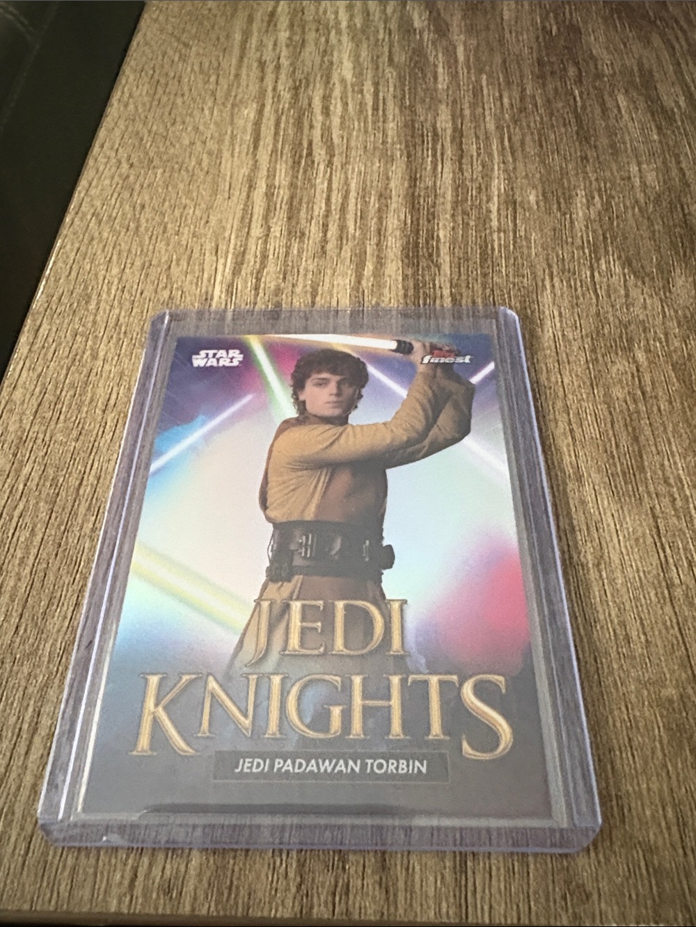 Star Wars Topps Finest Jedi Padawan Torbin Collectible Card